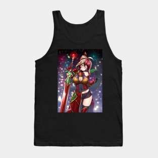 Akane the Red Velvet Cake Knight / Xmas Tank Top